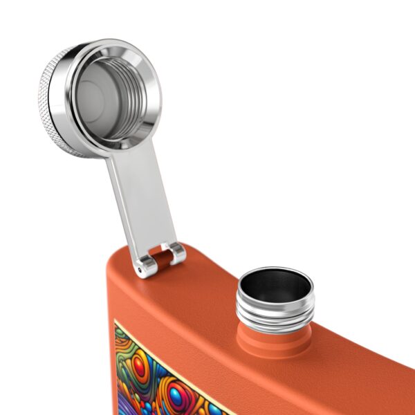 Stainless Steel Flask, 6oz - Image 7