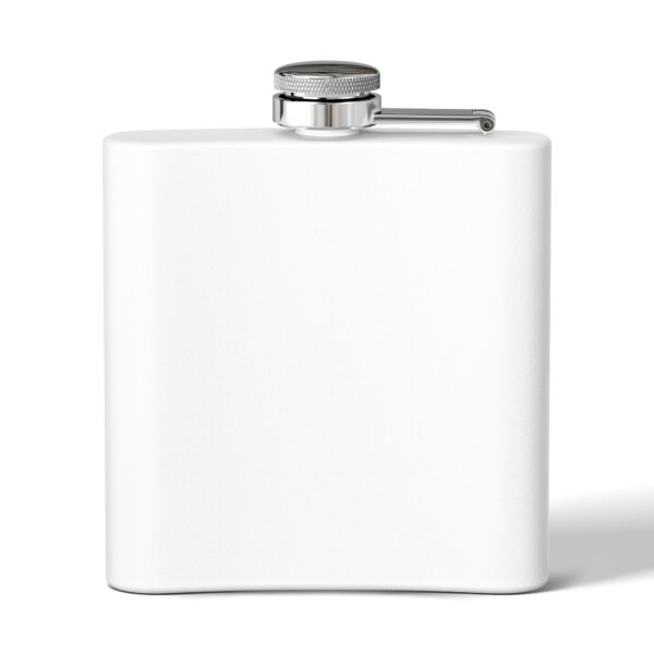 Stainless Steel Flask, 6oz - Image 2