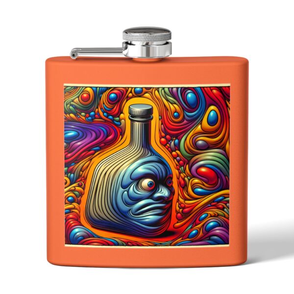 Stainless Steel Flask, 6oz - Image 5